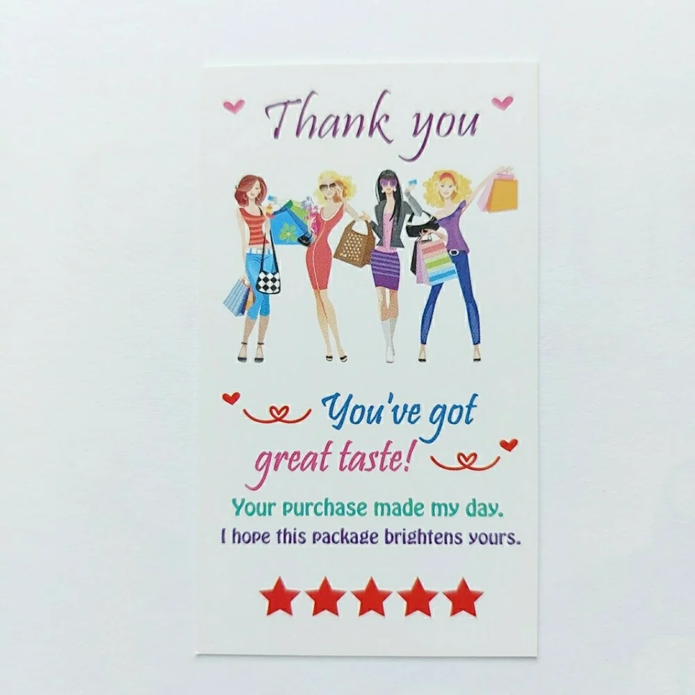 100 Thank You Cards